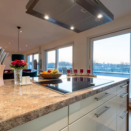 Lägenhet Sevenhills Penthouse Mit Grosser Dachterasse, 4 Fuer 7 Gaeste Bamberg